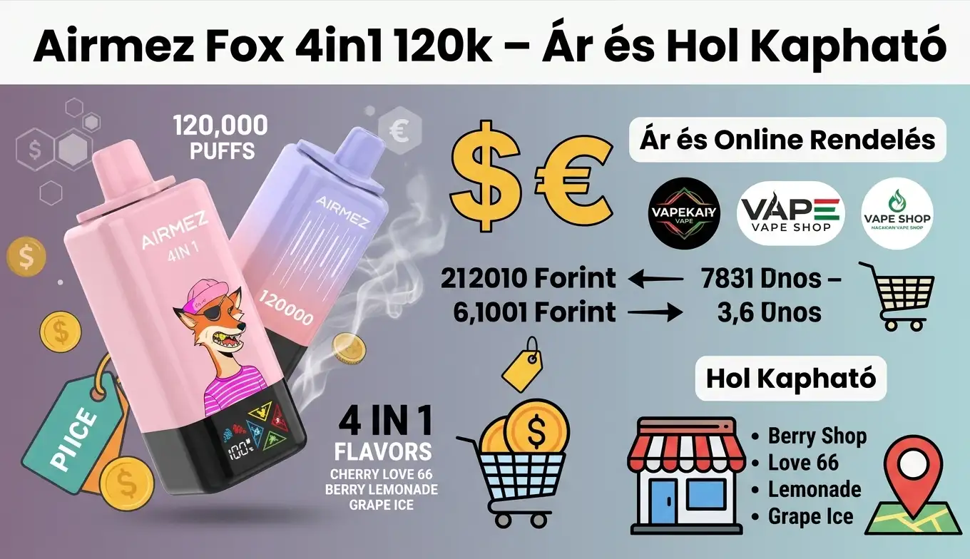 Airmez Fox 4in1 120k – Ár és Hol Kapható
