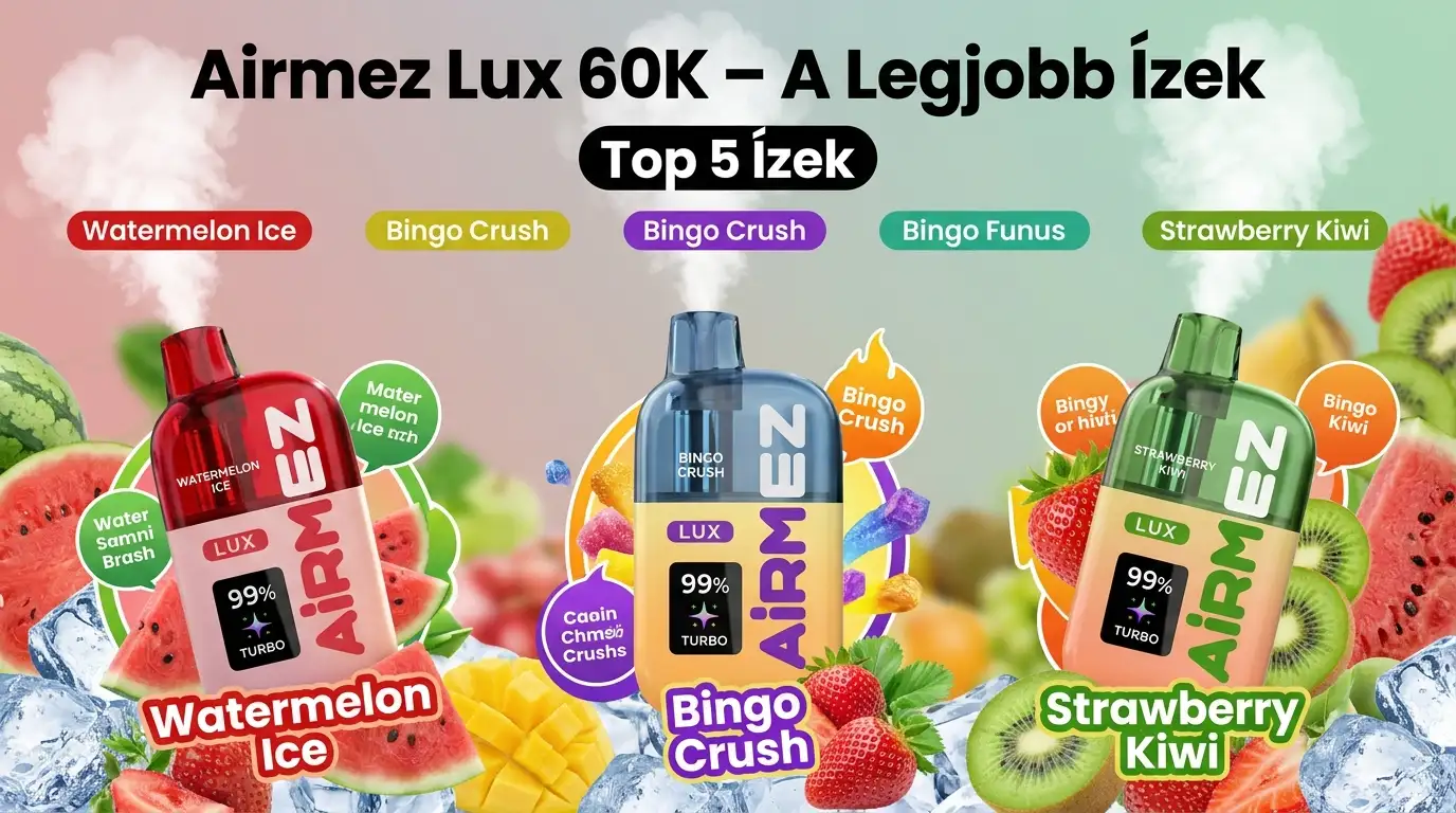Airmez Lux 60K – A Legjobb Ízek