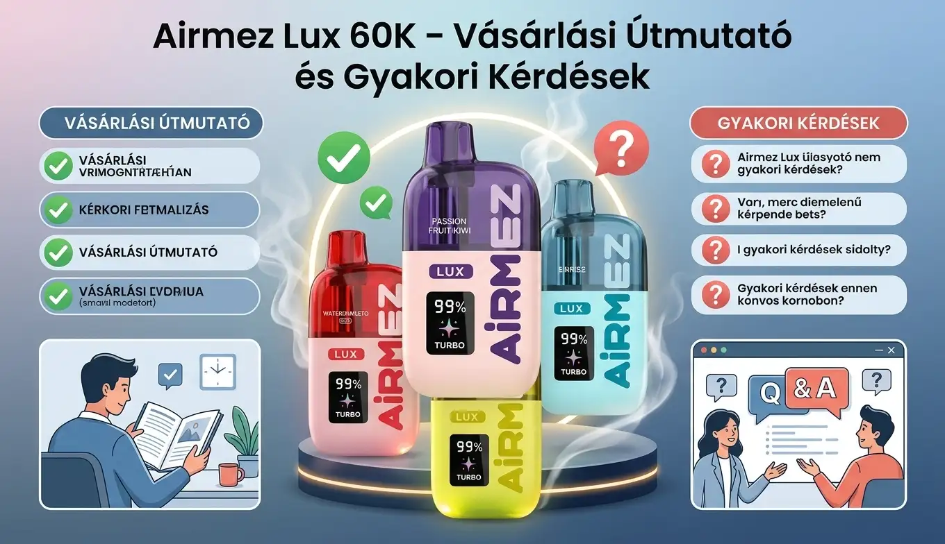 Airmez Lux 60K – Vásárlási Útmutató és Gyakori Kérdések